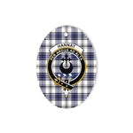 Hannay Scottish Clan Plaid Ornament Gift. Christmas Tree Ornament Hannay Clan Tartan Ornament,  ceramic ornament, personalized christmas ornaments, christmas tree ornaments, christmas door decorations, Plaid Ornament, Tartan Ceramic Ornament