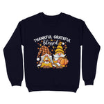 Happy Fall Yall Cute gnomes couple with pumpkin Halloween spice Fall Yall autumn gnome Womens Halloween Sweatshirts, Halloween Sweatshirt Plus Size - Scotstee Shop