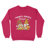 Happy Fall Yall Cute gnomes couple with pumpkin Halloween spice Fall Yall autumn gnome Womens Halloween Sweatshirts, Halloween Sweatshirt Plus Size - Scotstee Shop