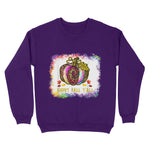 Happy Fall Y’all Tie Dye Pumpkin Leopard Print Halloween Day Womens Halloween Sweatshirts, Halloween Sweatshirt Plus Size - Scotstee Shop