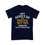 Happy Father's Day Shirt Step Dad Funny Shirt - Scotstee Shop