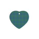 heart ornaments,plaid christmas decor,Plaid Heart Ornaments,plaid ornaments,scottish clan christmas ornaments, buffalo plaid christmas decor,buffalo plaid ornaments,christmas heart ornament (2 sided) - Montgomery Ancient