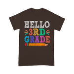 Hello 3rd Third Grade Teacher Funny Back To School Shirt Back To School Gift - Scotstee Shop