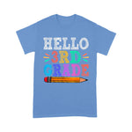 Hello 3rd Third Grade Teacher Funny Back To School Shirt Back To School Gift - Scotstee Shop
