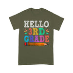 Hello 3rd Third Grade Teacher Funny Back To School Shirt Back To School Gift - Scotstee Shop