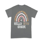 Hello 5th Grade Leopard Rainbow Fifth Grade Teacher Girls Back To School Shirt - Scotstee Shop