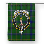 Henderson Flag Garden Flag Henderson Modern Tartan Flag Clan Badge Tartan House Flag