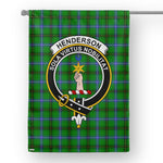 Henderson Flag Garden Flag Henderson Tartan Flag Clan Badge Tartan House Flag