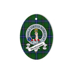Henderson Scottish Clan Badge Plaid Ornament Gift. Christmas Tree Ornament Henderson Tartan Ornament,  ceramic ornament, personalized christmas ornaments, christmas tree ornaments, christmas door decorations, Plaid Ornament, Tartan Ceramic Ornament