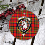 Hepburn Scottish Clan Plaid Ornament Gift. Christmas Tree Ornament Hepburn Clan Tartan Ornament Great Christmas Ornaments Gift - Scotstee Shop