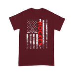 Scotstee Shop - Hockey 4th of July Shirt, American Flag Hockey USA Patriotic Gift 4th Of July Shirt American Flag Hockey Shirt