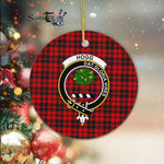 Hog Scottish Clan Plaid Ornament Gift. Christmas Tree Ornament Hog Clan Tartan Ornament Great Christmas Ornaments Gift - Scotstee Shop