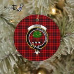 Hog Scottish Clan Plaid Ornament Gift. Christmas Tree Ornament Hog Clan Tartan Ornament Great Christmas Ornaments Gift - Scotstee Shop