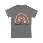 Homeschool Mama Homeschool Mom Teach At Home Rainbow Back To School Shirt - Scotstee Shop