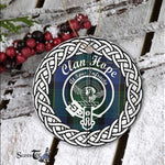 Hope Clan Tartan Crest Badge Old Plaid Ornament Gift. Christmas Tree Ornament Tartan Ornament Great Christmas Ornaments Gift - Scotstee Shop