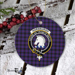 Horsburgh Scottish Clan Plaid Ornament Gift. Christmas Tree Ornament Horsburgh Clan Tartan Ornament Great Christmas Ornaments Gift - Scotstee Shop