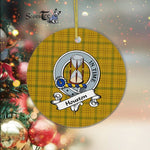 Houston Scottish Clan Badge Plaid Ornament Gift. Christmas Tree Ornament Houston Clan Tartan Ornament Great Christmas Ornaments Gift - Scotstee Shop