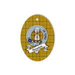 Houston Scottish Clan Badge Plaid Ornament Gift. Christmas Tree Ornament Houston Tartan Ornament,  ceramic ornament, personalized christmas ornaments, christmas tree ornaments, christmas door decorations, Plaid Ornament, Tartan Ceramic Ornament
