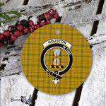 Houston Scottish Clan Plaid Ornament Gift. Christmas Tree Ornament Houston Clan Tartan Ornament Great Christmas Ornaments Gift - Scotstee Shop