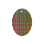 Hunter 1819 Tartan Oval Ornaments, Christmas Tree Ornament, Plaid Christmas Ornaments, Ceramic Oval Christmas Tree Decoration, Tartan Oval Ornaments, Christmas Tree Ornament, Plaid Christmas Ornaments, Ceramic Oval Christmas Tree Decoration