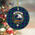 Hutton Scottish Clan Plaid Ornament Gift. Christmas Tree Ornament Hutton Clan Tartan Ornament Great Christmas Ornaments Gift - Scotstee Shop
