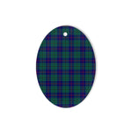 Hutton Tartan Oval Ornaments, Christmas Tree Ornament, Plaid Christmas Ornaments, Ceramic Oval Christmas Tree Decoration, Tartan Oval Ornaments, Christmas Tree Ornament, Plaid Christmas Ornaments, Ceramic Oval Christmas Tree DecorationHutton