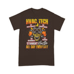 HVAC Shirts, Mechanic Dad Shirt Mens HVAC Tech AC Technician Installer Distressed Apparel Gift HVAC tech T Shirts - Scotstee Shop