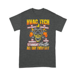 HVAC Shirts, Mechanic Dad Shirt Mens HVAC Tech AC Technician Installer Distressed Apparel Gift HVAC tech T Shirts - Scotstee Shop
