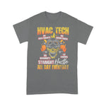 HVAC Shirts, Mechanic Dad Shirt Mens HVAC Tech AC Technician Installer Distressed Apparel Gift HVAC tech T Shirts - Scotstee Shop