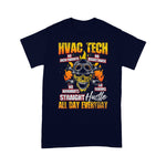 HVAC Shirts, Mechanic Dad Shirt Mens HVAC Tech AC Technician Installer Distressed Apparel Gift HVAC tech T Shirts - Scotstee Shop