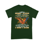 Scotstee Shop - I Am A Grumpy Old Veteran I Served I Sacrificed 4th Of July Shirt