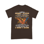 Scotstee Shop - I Am A Grumpy Old Veteran I Served I Sacrificed 4th Of July Shirt