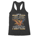 I Am A Grumpy Old Veteran I Served I Sacrificed Women's Tank Top - Scotstee Shop