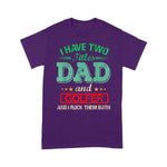 Scotstee Shop - I have two titles Dad and Golfer rock them both Funny Father Day Shirts