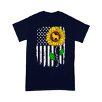 Scotstee Shop - I Love My Great Pyrenees American Flag And Sunflower Gift 4th Of July Shirt