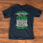 Scotstee Shop - I Never Dreamed I'd Grow Up To Be A Super Cool Father Funny Father Day Shirts nurse t shirts