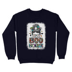 I Put The Boo In The Boujie Messy Bun Witch Halloween Spooky Womens Halloween Sweatshirts, Halloween Sweatshirt Plus Size - Scotstee Shop