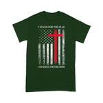Scotstee Shop - I Stand For The Flag And Kneel For The Cross Shirt USA Flag 4th Of July Shirt Stand For The Flag Kneel For The Cross T Shirt