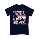Scotstee Shop - I Stand For The Flag And Kneel For The Cross US Flag 4th Of July Shirt Stand For The Flag Kneel For The Cross T Shirt