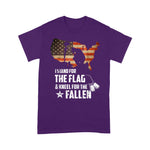 Scotstee Shop - I Stand For The Flag And Kneel For The Fallen USA Veteran 4th Of July Shirt