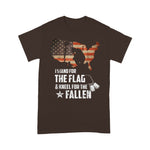 Scotstee Shop - I Stand For The Flag And Kneel For The Fallen USA Veteran 4th Of July Shirt
