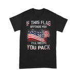 Scotstee Shop - If The Flag Offends You I'll Help You Pack 4th Of July Shirt