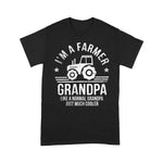 I'm A Farmer Grandpa Rancher Gifts Father's Day Shirt Tractor Farm Farming Shirt - Scotstee Shop
