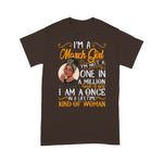 I'm A March Girl Black Women Pisces Birthday Shirt African American Birthday Shirts - Scotstee Shop