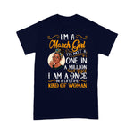 I'm A March Girl Black Women Pisces Birthday Shirt African American Birthday Shirts - Scotstee Shop