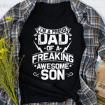 Scotstee Shop - I'm A Proud Dad Of A Freaking Awesome Son