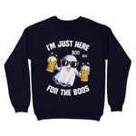 I'm Just Here For The Boos Halloween womens halloween sweatshirts halloween sweatshirt plus size - Scotstee Shop