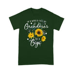 In A World Full Of Grandmas Be A Gigi Gifts Sunflower Name Shirt Army Mom Shirt Gigi Shirts - Scotstee Shop