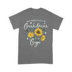 In A World Full Of Grandmas Be A Gigi Gifts Sunflower Name Shirt Army Mom Shirt Gigi Shirts - Scotstee Shop
