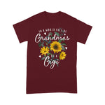 In A World Full Of Grandmas Be A Gigi Gifts Sunflower Name Shirt Army Mom Shirt Gigi Shirts - Scotstee Shop